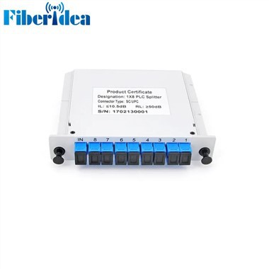 1x8 Plug-in PLC skirstytuvas